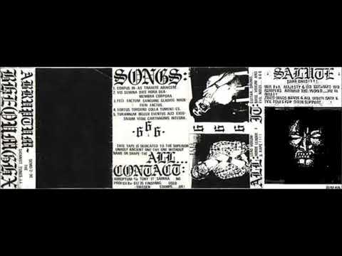 Abruptum — ABRUPTUM-The Satanist Tunes-Demo-1990