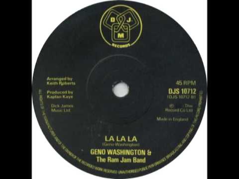 Geno Washington & The Ram Jam Band — GENO WASHINGTON & THE RAM JAM BAND - La La La {ignore title!} - DJM DJS 10712 - 1977 UK Soul Dancer