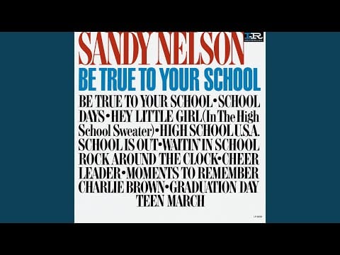 Sandy Nelson — Hey Little Girl (In The High School Sweater)