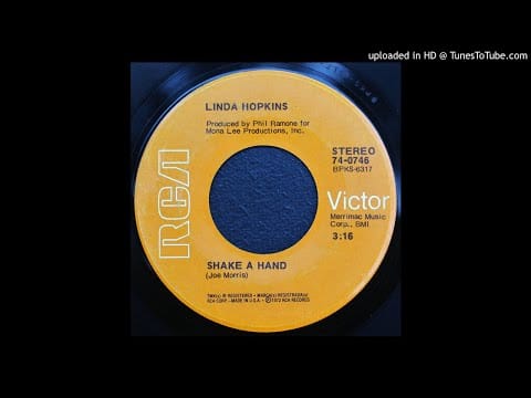 Linda Hopkins — Linda Hopkins - Shake A Hand - 1972 R&B