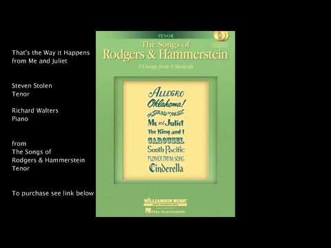 Rodgers & Hammerstein — That's the Way it Happens from "Me and Juliet" (Tenor) by Richard Rodgers and Oscar Hammerstein II