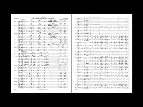 Alan Silvestri — Captain America March by Alan Silvestri/arr. Michael Brown