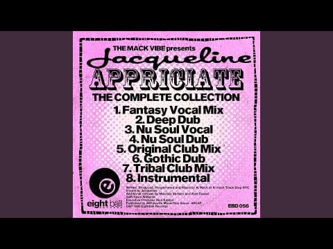 The Mack Vibe — Appreciate (feat. Jaqueline)