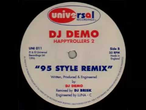 DJ Demo — DJ Demo & Slipmatt - Happy Rollers 2 - '95 Style (Brisk & Luna-C Remix) [UNI 011 B]