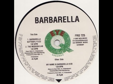 Barbarella — BARBARELLA - My Name Is Barbarella
