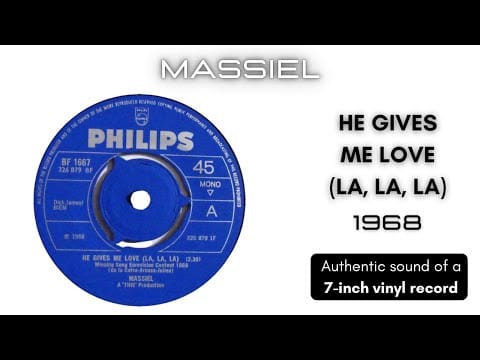Massiel — Massiel - He Gives Me Love (La, La, La) [7'' vinyl]