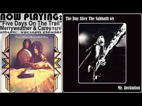 Lynn Carey — (Nel) Merryweather & (Lynn) Carey - Five Days On The Trail [1971 Soul / Funk Rock USA / Canada]