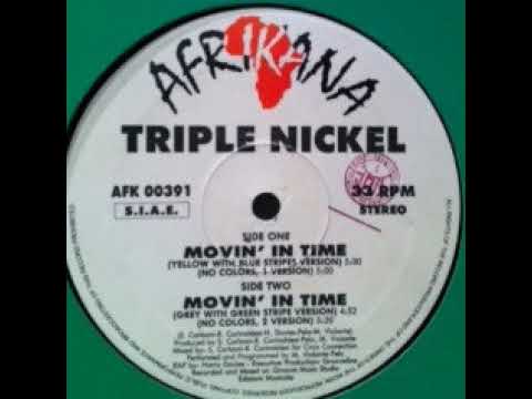Triple Nickel — Triple Nickel - Movin In Time (Grey With Green Stripes Version)