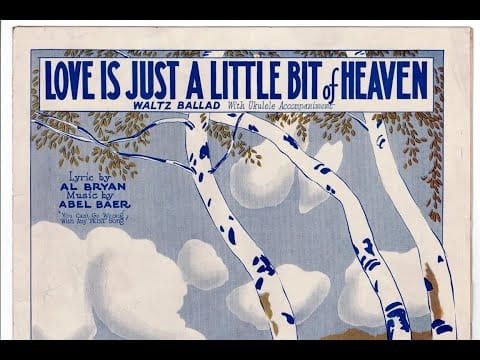 Cliff "Ukulele Ike" Edwards — Cliff Edwards - Love is Just a Little Bit of Heaven