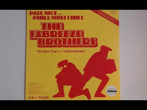 The Fabreeze Brothers — The Fabreeze Brothers - No Other Than - 2014 AE Productions - Paul Nice | Phill Most Chill - Vinyl