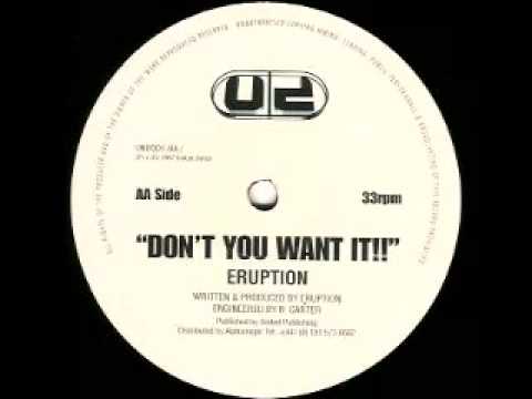 DJ Demo — Eruption - Don't You Want It!! [UND001 AA]