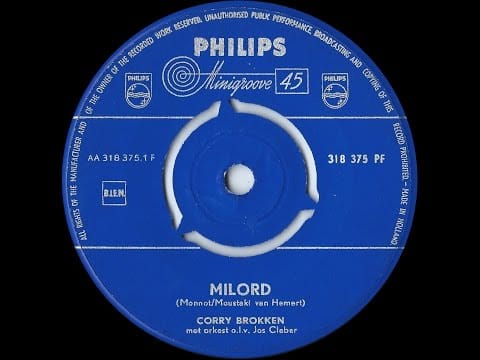 Corry Brokken — Milord - Corry Brokken (1960)