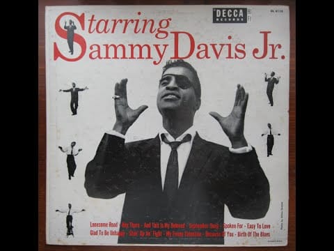 Sammy Davis Jr. — Easy To Love - Sammy Davis Jr. with Morty Stevens - "Starring Sammy Davis Jr." Decca Records DL 8118