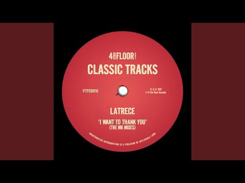 Latrece B. Kinchen — I Want To Thank You (MK Downtown Mix)