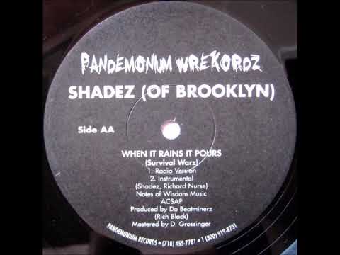 Shadez Of Brooklyn — Shadez Of Brooklyn - When It Rains It Pours (Survival Warz)