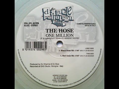 The Hose — The Hose - One Million - Red Hose Mix (1998)