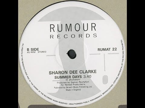 Sharon Dee Clarke — Sharon Dee Clarke - Summer Days