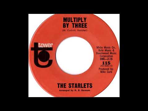 The Starlets (5) — The Starlets - Multiply By Three 1965