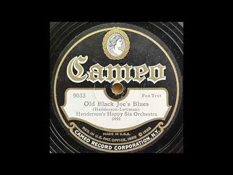Bob Haring & His Orchestra — Henderson's Happy Six Orchestra - OId Black Joe's Blues [1929]
