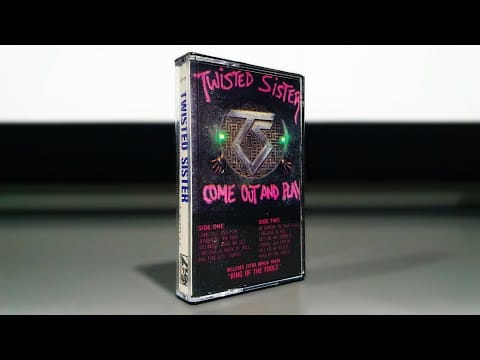 Twisted Sister — Twisted Sister - Come Out And Play (Cassette, 1985)