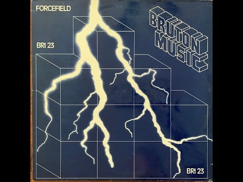 Francis Monkman — Francis Monkman - Forcefield - vinyl lp album synthwave - Bruton Music - Adrian Wagner - BRI 22