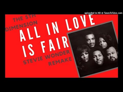 The Fifth Dimension — 5th Dimension 【All In Love Is Fair】 Stevie Wonder Remake ・Soul ・Ballad・1995