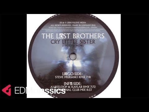 The Lost Brothers — The Lost Brothers Feat. G Tom Mac - Cry Little Sister (I Need U Now) (Club Mix) (2003)