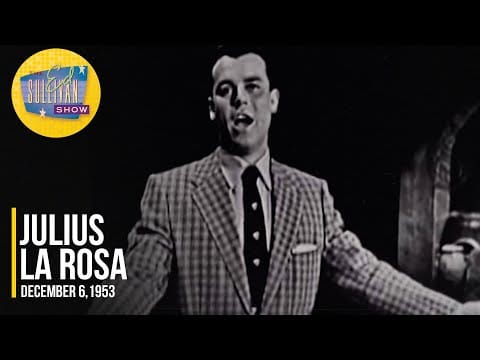 Joe Reisman And His Orchestra — Julius La Rosa "Stranger In Paradise" on The Ed Sullivan Show