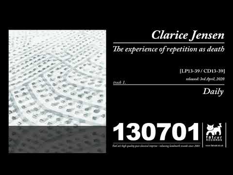 Clarice Jensen — Clarice Jensen - Daily