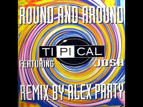 Ti.Pi.Cal. — Ti.Pi.Cal. feat. Josh – Round And Around (Under Party Version) [Vinile Italiano 12", 1995]