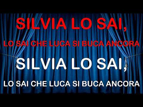 Luca Carboni — Luca Carboni - Silvia lo sai KARAOKE MM (fair use)