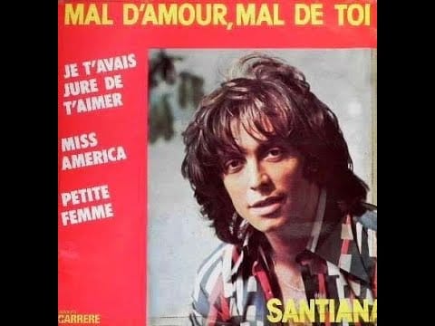 Santiana — SANTIANA - Habia jurado amarte (Je t'avais juré de t'aimer) (LP - 1975)