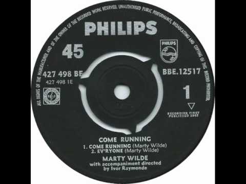 Marty Wilde — Marty Wilde  - Come Running