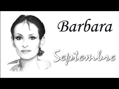 Barbara (5) — SEPTEMBRE (Barbara)