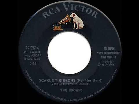 The Browns (3) — 1959 HITS ARCHIVE: Scarlet Ribbons - Browns