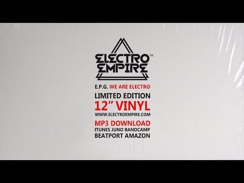 E.P.G. — EPG - We Are Electro (Extended 12'' Mix) Electro Empire 002 Electrofunk vinyl vocoder miami bass