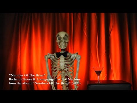 Richard Cheese & Lounge Against The Machine — Richard Cheese "The Number Of The Beast" Skeleton Music Video (2020)