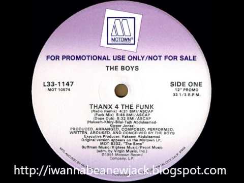 The Boys — The Boys - Thanx 4 The Funk (Funk Mix)