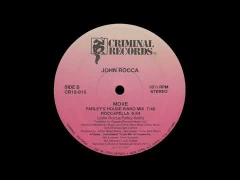 John Rocca — John Rocca ‎ - Move (Farley's House Piano Mix)