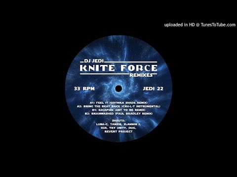 Jedi (4) — DJ Jedi - Brainwashed (Paul Bradley Remix) Jedi Recordings #22 (B2)
