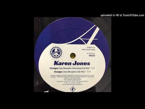 Karen Jones — Karen Jones - Changes (Joey Musaphia Interchange Dub Mix)