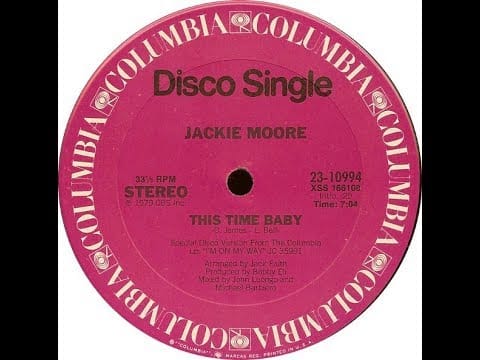 Jackie Moore — Jackie Moore ‎– This Time Baby