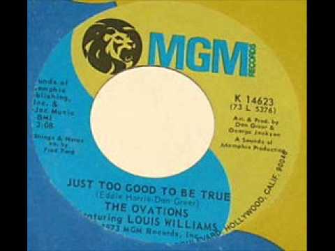 The Ovations — The Ovations - Just Too Good To Be True