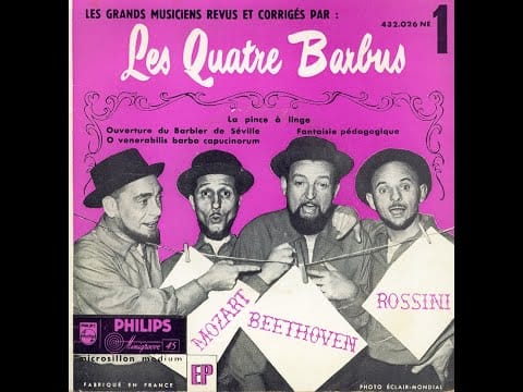 Les Quatre Barbus — LES QUATRE BARBUS - O vénérable barbe des capucins (1955)
