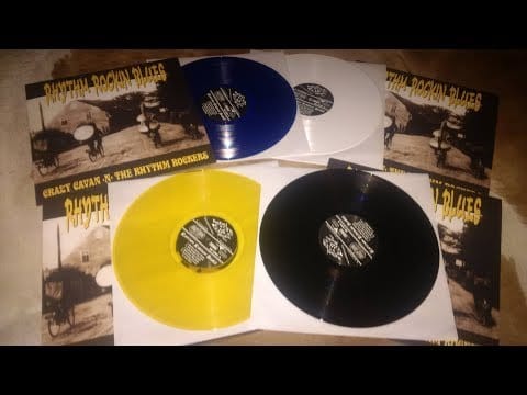 Crazy Cavan And The Rhythm Rockers — Crazy Cavan ´n´ The Rhythm Rockers - Rhythm Rockin´ Blues - Rebel Music Records RM 12009 - Vinyl LP