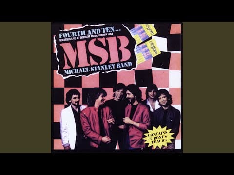 Michael Stanley Band — Somewhere in the Night (Live) (Remastered)