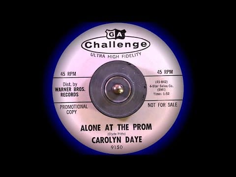 Carolyn Daye — HQ Carolyn Daye - Alone at The Prom (1962) HQ