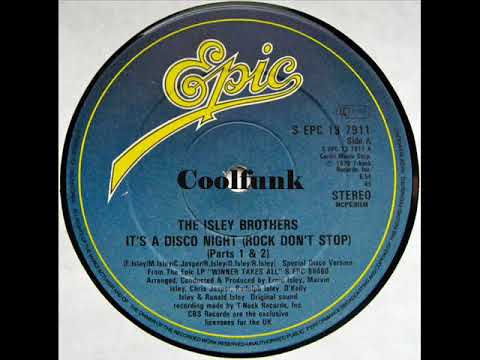 The Isley Brothers — The Isley Brothers - It's A Disco Night (12"Rock Don't Stop) (Parts 1 & 2)