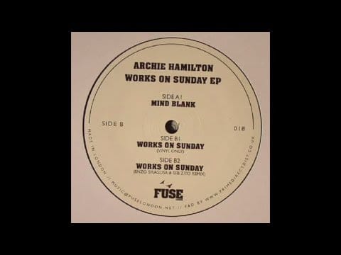 Archie Hamilton — Archie Hamilton - Mind Blank