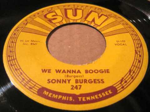 Sonny Burgess — sonny burgess - red headed woman + we wanna boogie